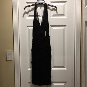 Beautiful fit halter black dress